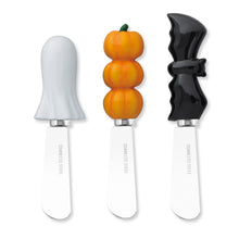 Load image into Gallery viewer, Bat &amp; Boo Cheese Spreader Set of 3