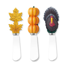 Load image into Gallery viewer, Golden Harvest Cheese Spreader Set of 3