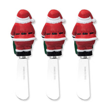 Load image into Gallery viewer, Santa's Magic Bag Cheese Spreader Set of 3