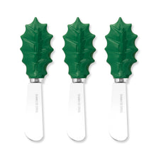 Load image into Gallery viewer, Holly Cheese Spreader Set of 3