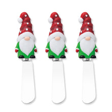 Load image into Gallery viewer, Gnome Cheese Spreader Set of 3