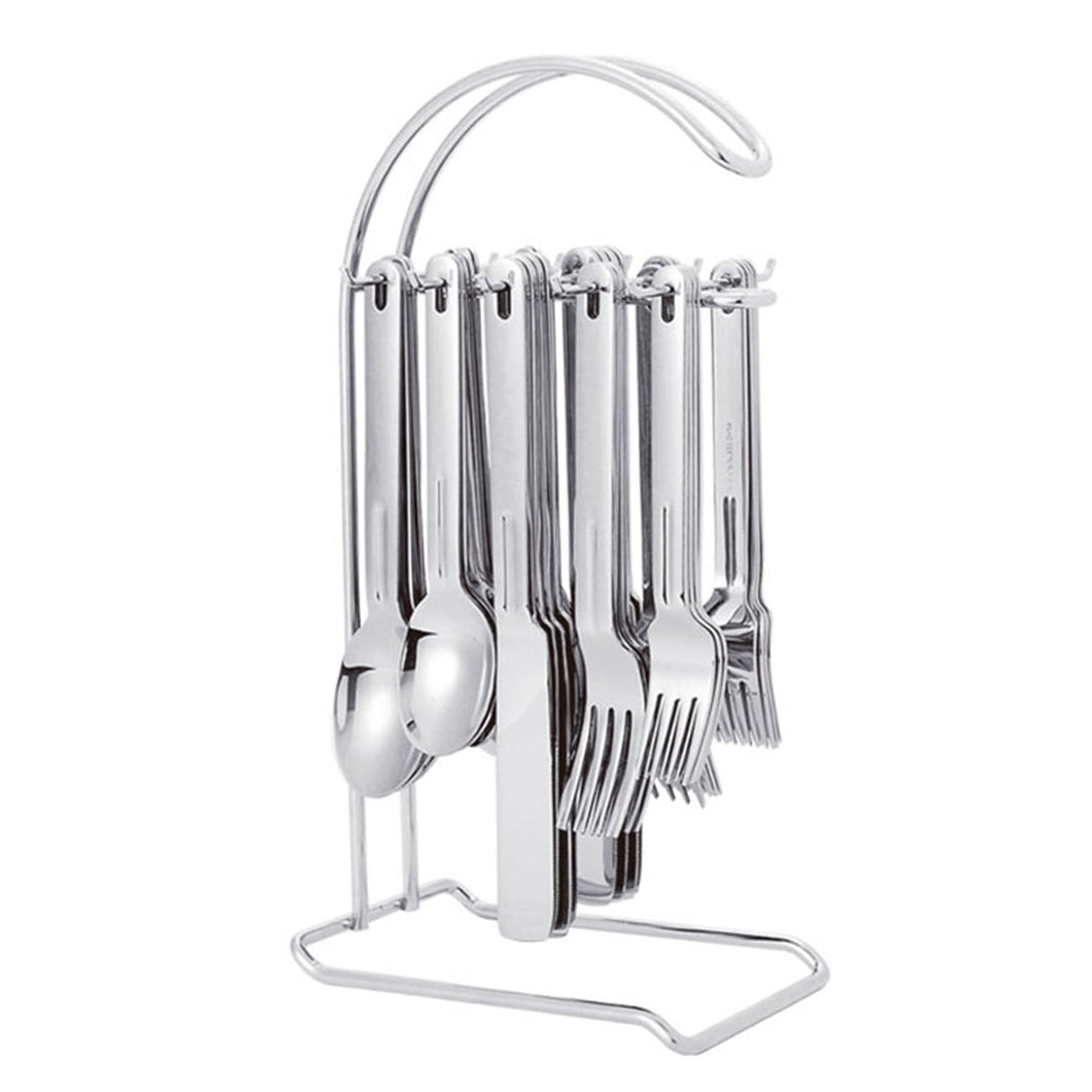 Supreme Stainless Steel 20-Piece Flatware Set with 12