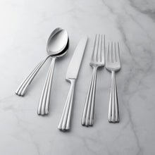 Load image into Gallery viewer, Supreme Stainless Steel 5-Piece Rainfall Flatware Set