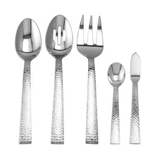 Load image into Gallery viewer, Supreme Stainless Steel 45-Piece Hammered Flatware Set