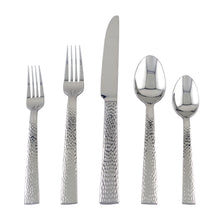 Load image into Gallery viewer, Supreme Stainless Steel 20-Piece Hammer Flatware Set