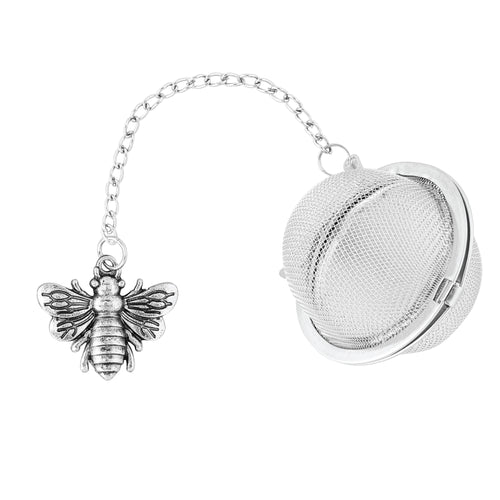 Supreme Stainless Steel Tea Ball Infuser with Bee Charm