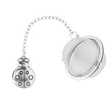 Load image into Gallery viewer, Supreme Stainless Steel Tea Ball Infuser with Ladybug Charm