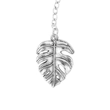 Load image into Gallery viewer, Supreme Stainless Steel Tea Ball Infuser with Monstera Leaf Charm