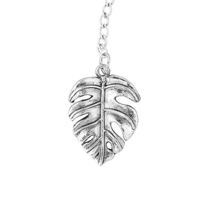 Supreme Stainless Steel Tea Ball Infuser with Monstera Leaf Charm