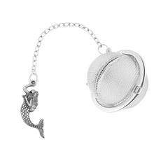 Load image into Gallery viewer, Supreme Stainless Steel Tea Ball Infuser with Mermaid Charm