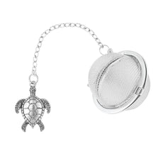 Load image into Gallery viewer, Supreme Stainless Steel Tea Ball Infuser with Sea Turtle Charm