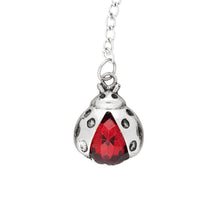 Load image into Gallery viewer, Supreme Stainless Steel Tea Ball Infuser with Crystal Glass Ladybug Charm