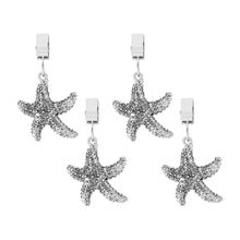 Load image into Gallery viewer, UPware 4-Piece Sea Star Zinc Alloy Tablecloth Weights