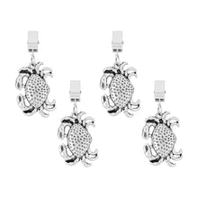 Load image into Gallery viewer, UPware 4-Piece Crab Zinc Alloy Tablecloth Weights