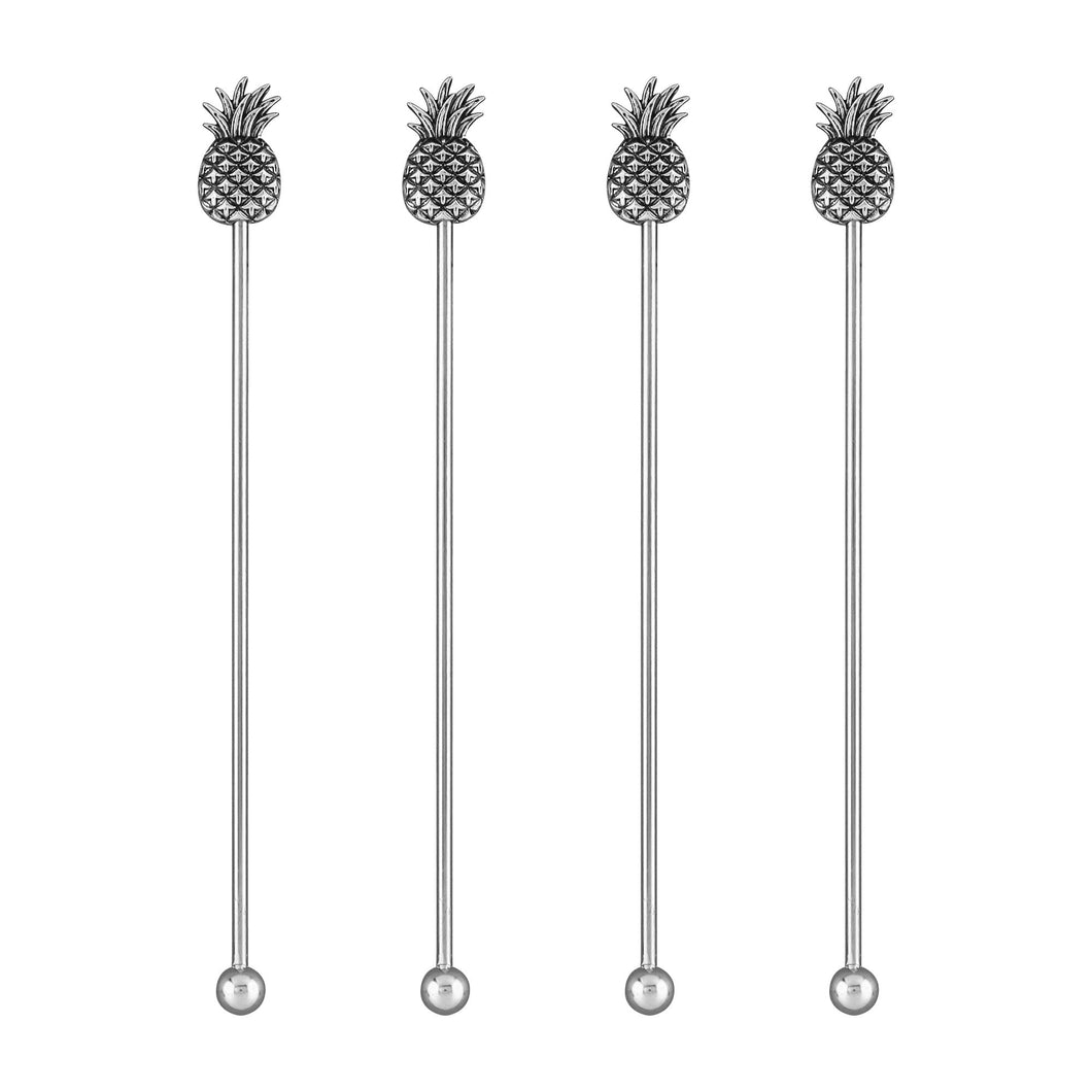 UPware 4-Piece Pineapple Swizzle Stick