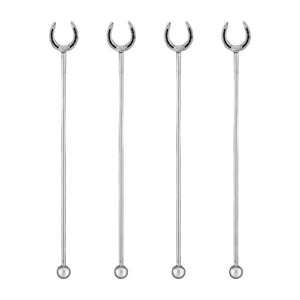 UPware 4-Piece Horseshoe Swizzle Stick