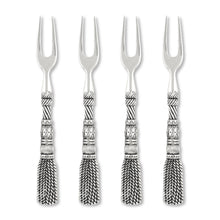 Load image into Gallery viewer, Supreme Zinc 4-Piece Tassel Demi Fork Set