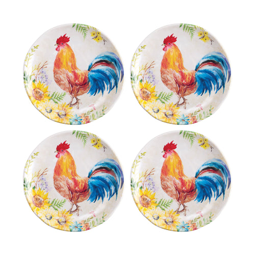 Gourmet Art 4-Piece Rooster 6