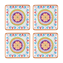 Load image into Gallery viewer, Gourmet Art 4-Piece Cinco de Mayo 5 7/8&quot; Melamine Plate