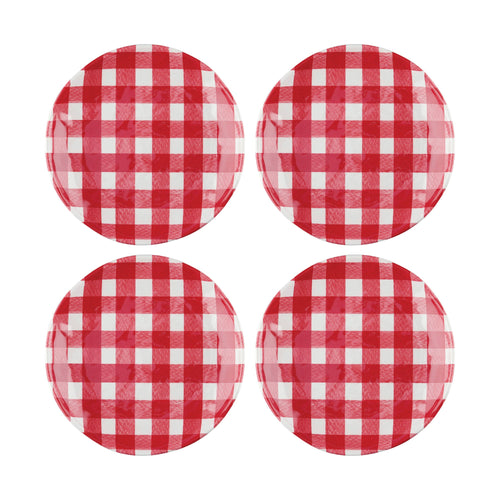Gourmet Art 4-Piece Gingham 6
