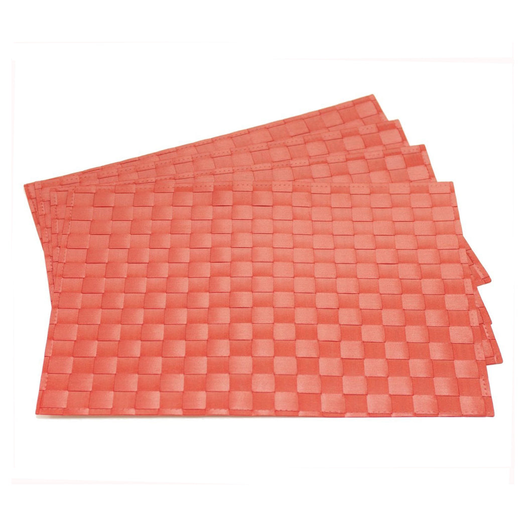 Gourmet Art 4-Piece PP Placemat, Rust