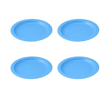 Load image into Gallery viewer, Gourmet Art 4-Piece Melamine 8 1/2&quot; Plate, Blue