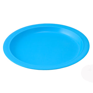 Gourmet Art 4-Piece Melamine 8 1/2" Plate, Blue