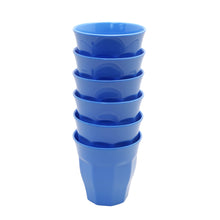 Load image into Gallery viewer, Gourmet Art 4-Piece Melamine 9 oz. Cup Blue