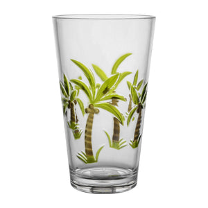 Gourmet Art 2-Piece Palm Tree Acrylic DOF Tumbler, 24 oz.