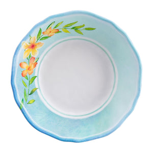 Gourmet Art 4-Piece Flamingo Melamine 7" Bowl