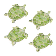 Load image into Gallery viewer, Gourmet Art 4-Piece Turtle Melamine 9 3/4&quot; Plate