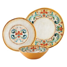 Load image into Gallery viewer, Gourmet Art 12-Piece Tuscany Melamine Dinnerware Set