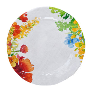 Gourmet Art 12-Piece Floral Melamine Dinnerware Set