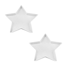 Load image into Gallery viewer, Gourmet Art Patriotic Star Melamine 11 1/4&quot; Plate, White