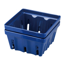 Load image into Gallery viewer, Gourmet Art 2-Piece Patriotic Melamine 5&quot; Berry Basket, Blue