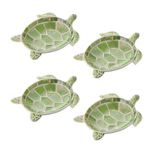 Load image into Gallery viewer, Gourmet Art 4-Piece Turtle Melamine 9 3/4&quot; Bowl