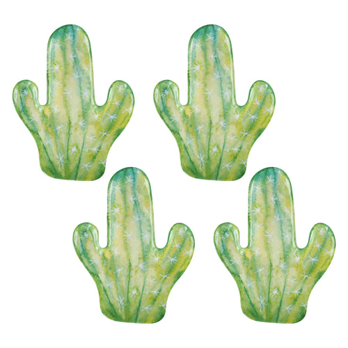 Gourmet Art 4-Piece Cactus Melamine 8