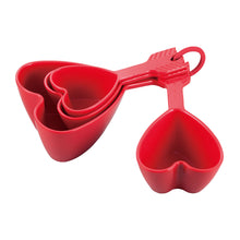 Load image into Gallery viewer, Gourmet Art Heart Measuring Cups and Spoons Set