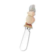 Load image into Gallery viewer, Mr. Spreader 4-Piece Shells on Beach Resin Cheese Spreader, Assorted