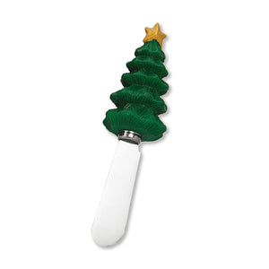 Mr. Spreader 4-Piece Christmas Resin Cheese Spreader, Assorted