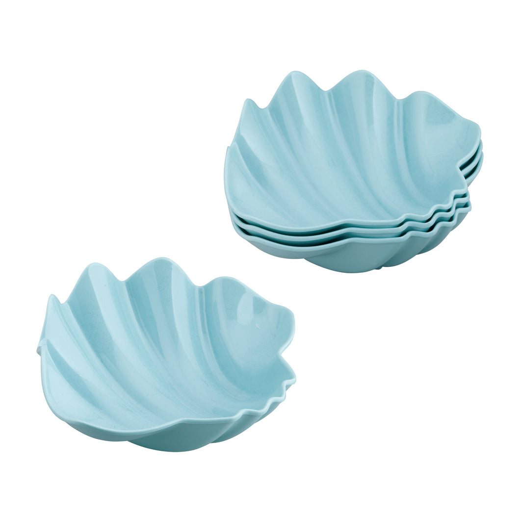 Gourmet Art 4-Piece Shell Melamine 8