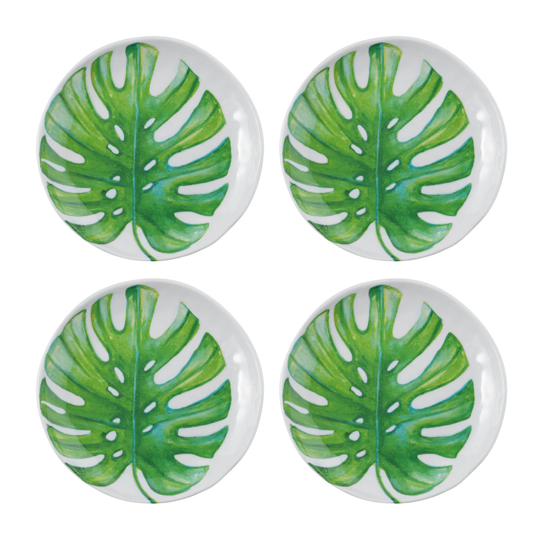 Gourmet Art 4-Piece Monstera Melamine 6