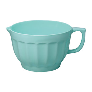 Gourmet Art Latte Melamine 4.3 qt. Batter Bowl, Blue