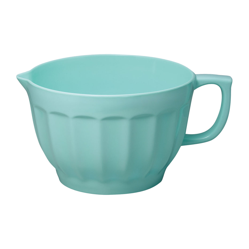 Gourmet Art Latte Melamine 4.3 qt. Batter Bowl, Blue