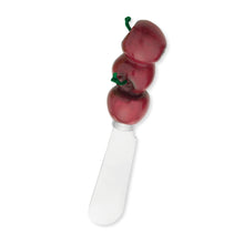 Load image into Gallery viewer, Mr. Spreader 4-Piece Cherry Resin Cheese Spreader