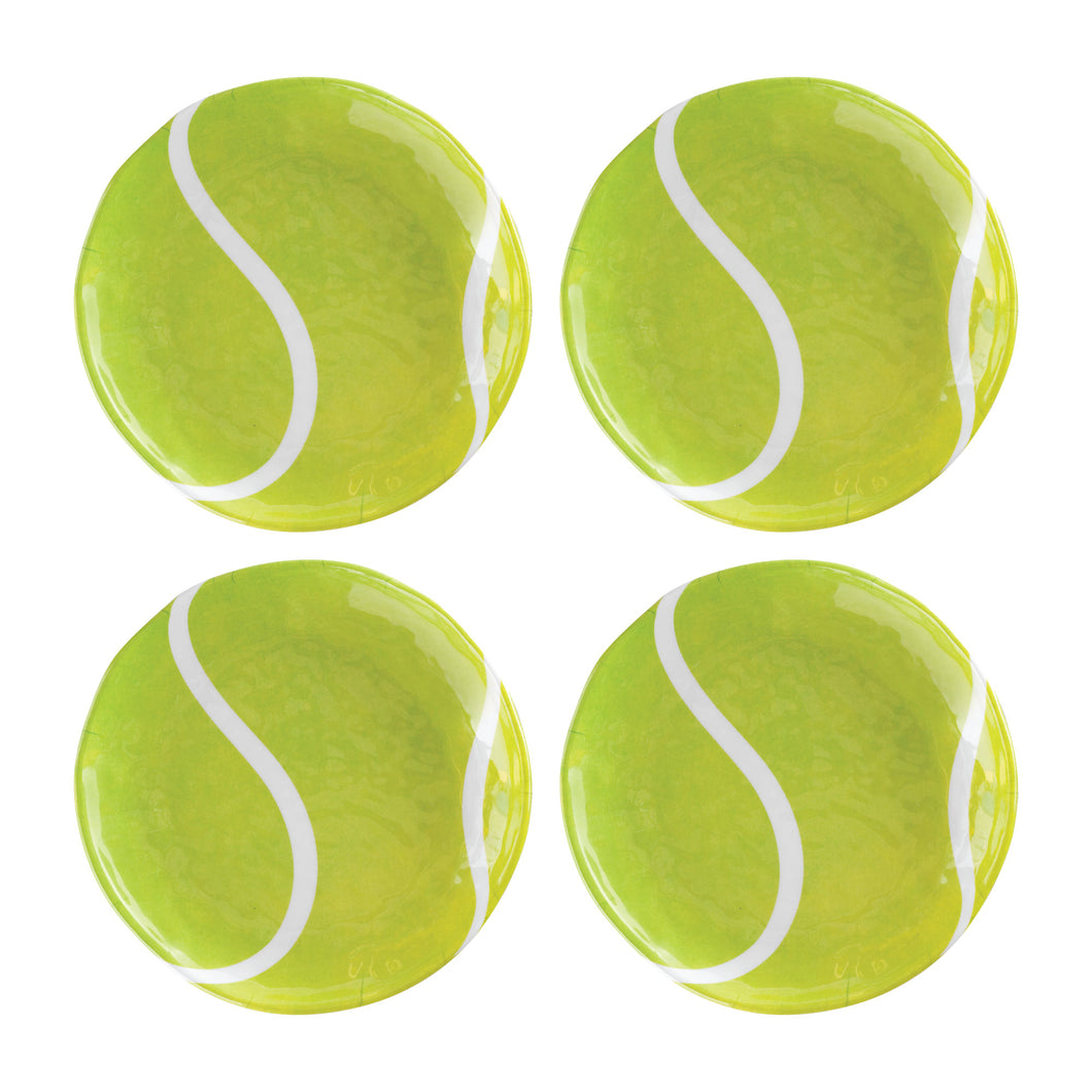 Gourmet Art 4-Piece Tennis Melamine 6