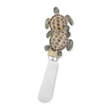 Load image into Gallery viewer, Mr. Spreader 4-Piece Sea Turtle Resin Cheese Spreader