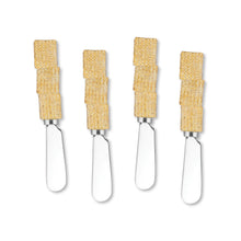 Load image into Gallery viewer, Mr. Spreader 4-Piece Matzo Resin Cheese Spreader