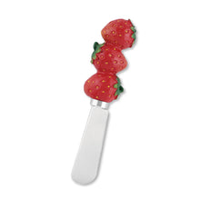 Load image into Gallery viewer, Mr. Spreader 4-Piece Strawberry Resin Cheese Spreader