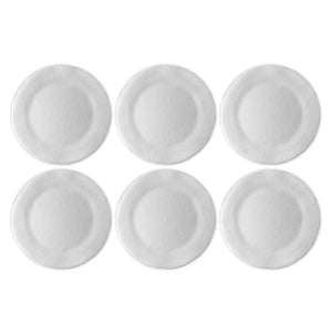 Gourmet Art 6-Piece Beaded Melamine 9" Salad Plate
